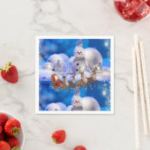 Papier met kerstmis servet (Insitu)