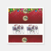 Papier met kerstmis servet (Voorkant)