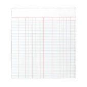 Papier met lade notitieblok (Voorkant)