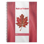 Papier met leder notitieboek (Voorkant)