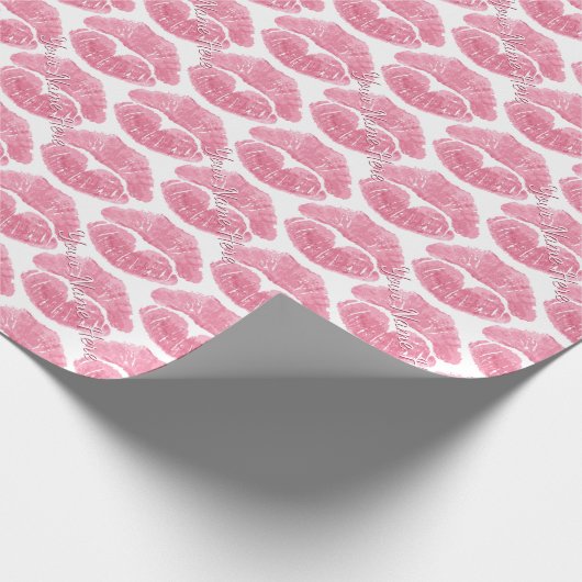 Papier met liefdesopvulling Kisses, aangepast cade (Hoek)