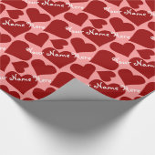 Papier met liefdesopvulling Valentijns papier, aan (Hoek)