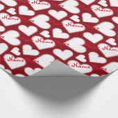 Papier met liefdesvulling - aangepast cadeaupapier (Hoek)