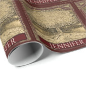 Papier met omlooppapier voor naams-familie toevoeg (Rol Hoek)