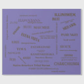 Papier met onmiddellijke verpakking / inheemse sta (Vlak)