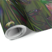 Papier met open, warmroze tulpen oppakken (Rol Hoek)