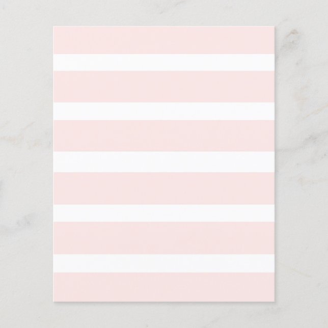 Papier met peach en White Striped Scrapbook (Voorkant)