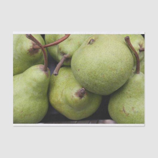 Papier met peren (Voorkant)