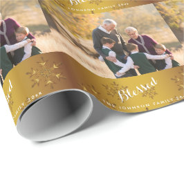 Papier met persoonlijke Gold-fotoverpakking, zonde