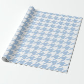 Papier met platte blauw opbergmodel (Uitgerold)