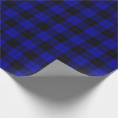 Papier met plattegronden voor zwart en blauw ompak (Hoek)