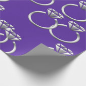 Papier met ringpatroon voor inpakken (Hoek)