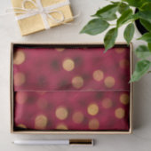 Papier met rode en goudsparken (Geschenk)