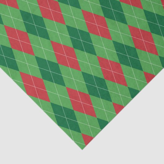 Papier met rode en groene stijl (Detail)