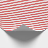 Papier met rode en witte diagonale strepen (Hoek)