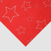 Papier met rode sterren (Detail)