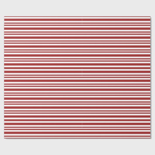 Papier met rode strepen (Vlak)