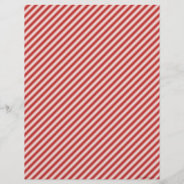 Papier met rode strips