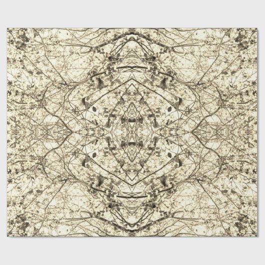 Papier met rolgordelroos ontwerp 4 (Vlak)