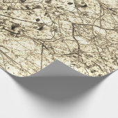 Papier met rolgordelroos ontwerp 4 (Hoek)