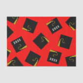 Papier met rood Afstuderen (Voorkant)
