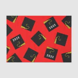 Papier met rood Afstuderen