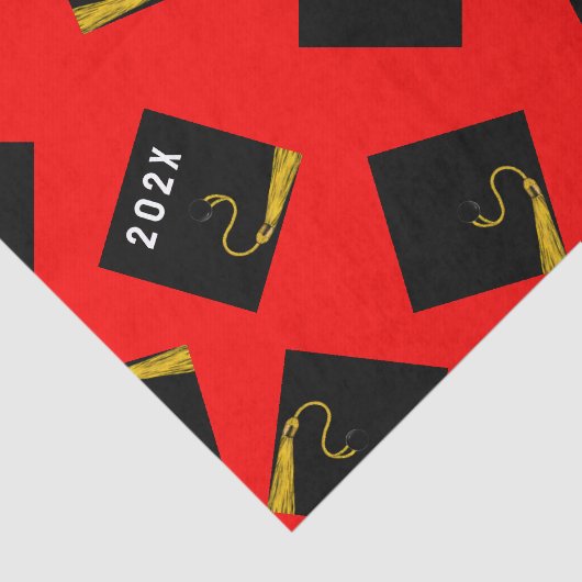 Papier met rood Afstuderen (Detail)