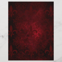 Papier met rood en zwart gebarsten papier