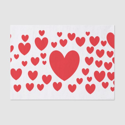 Papier met rood hart (Voorkant)