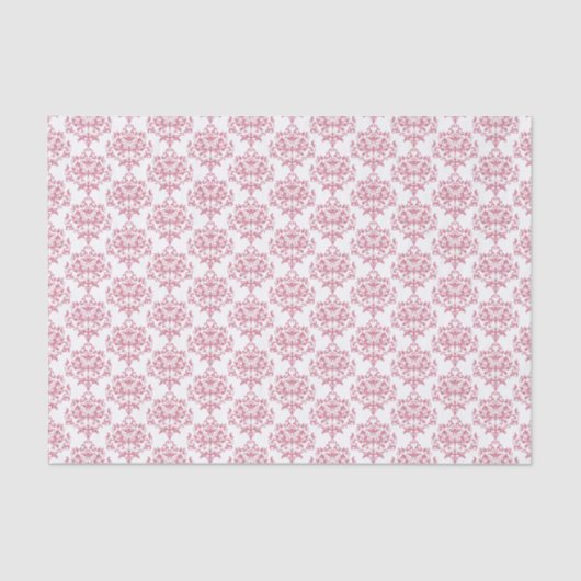 Papier met roze en witte damesweefsels (Voorkant)