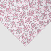 Papier met roze en witte damesweefsels (Detail)