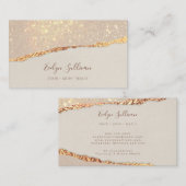 Papier met scheurplaat visitekaartje (Voorkant / Achterkant)