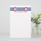 Papier met vlag van Cincinnati, Ohio (Staand voorkant)