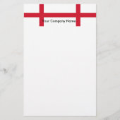 Papier met vlag van Engeland (Voorkant)