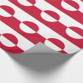 Papier met vlag van Groenland (Hoek)