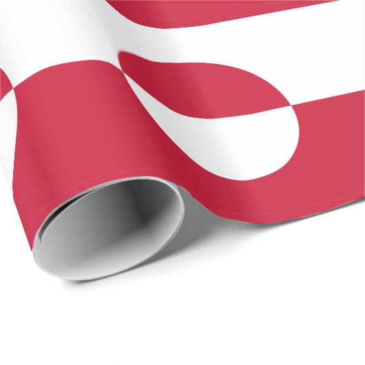 Papier met vlag van Groenland (Rol Hoek)