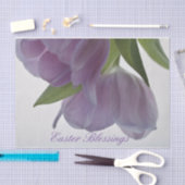 Papier met weefselset paasbanden ondersteboven (Craft)