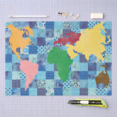 Papier met wereldwijd filtreerpapier (Craft)