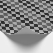 Papier met witte en zwarte diamant (Hoek)