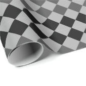 Papier met witte en zwarte diamant (Rol Hoek)