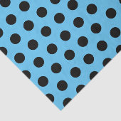 Papier met zwarte en blauwe puntborst (Detail)