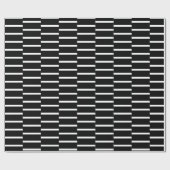 Papier met zwarte en witte kassa (Vlak)