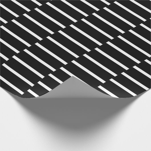 Papier met zwarte en witte kassa (Hoek)