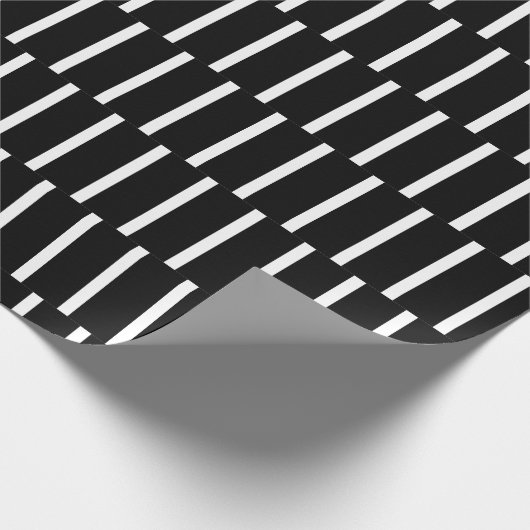 Papier met zwarte en witte kassa (Hoek)