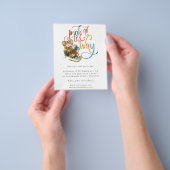 PAPIER | Mice Jingle All Way Kerstmis Invite Flyer (Hand)