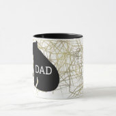 Papier Minimalistische Beer Mok Abstract Folie (Midden)