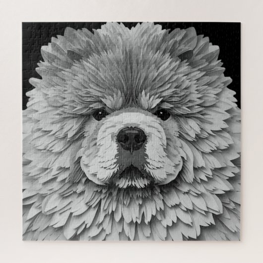 PAPIER MIRAGE Blue Chow Legpuzzel (Verticaal)