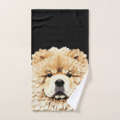 PAPIER MIRAGE Cream Chow Bad Handdoek (Handdoek)