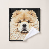 PAPIER MIRAGE Cream Chow Bad Handdoek (Wasdoekje)