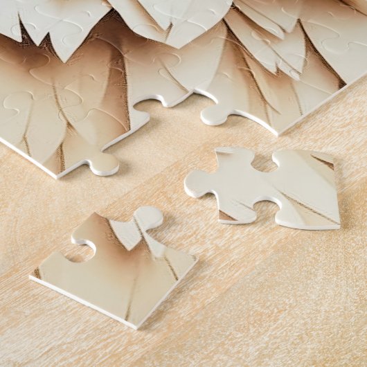 PAPIER MIRAGE Cream Chow Legpuzzel (Zijkant)